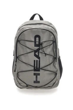 Zaino grigio nero con tasche multiple e rete frontale Head HBK048