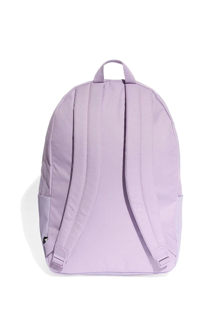 Zaino lilla con tasca frontale capiente Adidas CLSC BARS BP