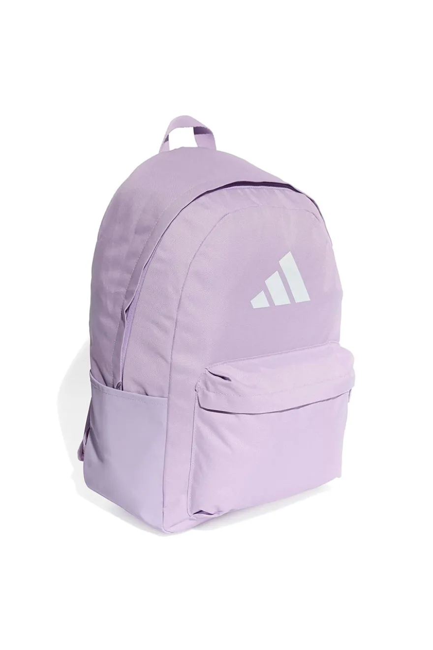 Zaino lilla con tasca frontale capiente Adidas CLSC BARS BP