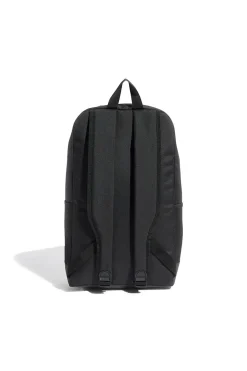 Zaino nero Adidas Linear Backpack con stampa verticale