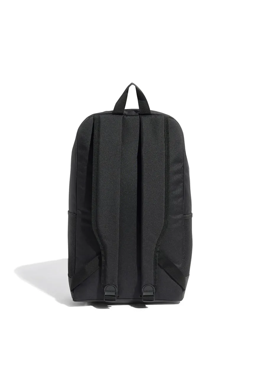 Zaino nero Adidas Linear Backpack con stampa verticale