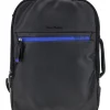 Zaino Nero con Dettagli Blu e Scomparto Porta PC Renato Balestra COB 62140/L/SRBU6