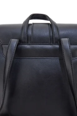 Zaino nero con doppia tasca frontale Guido Vietri K30,365,B016