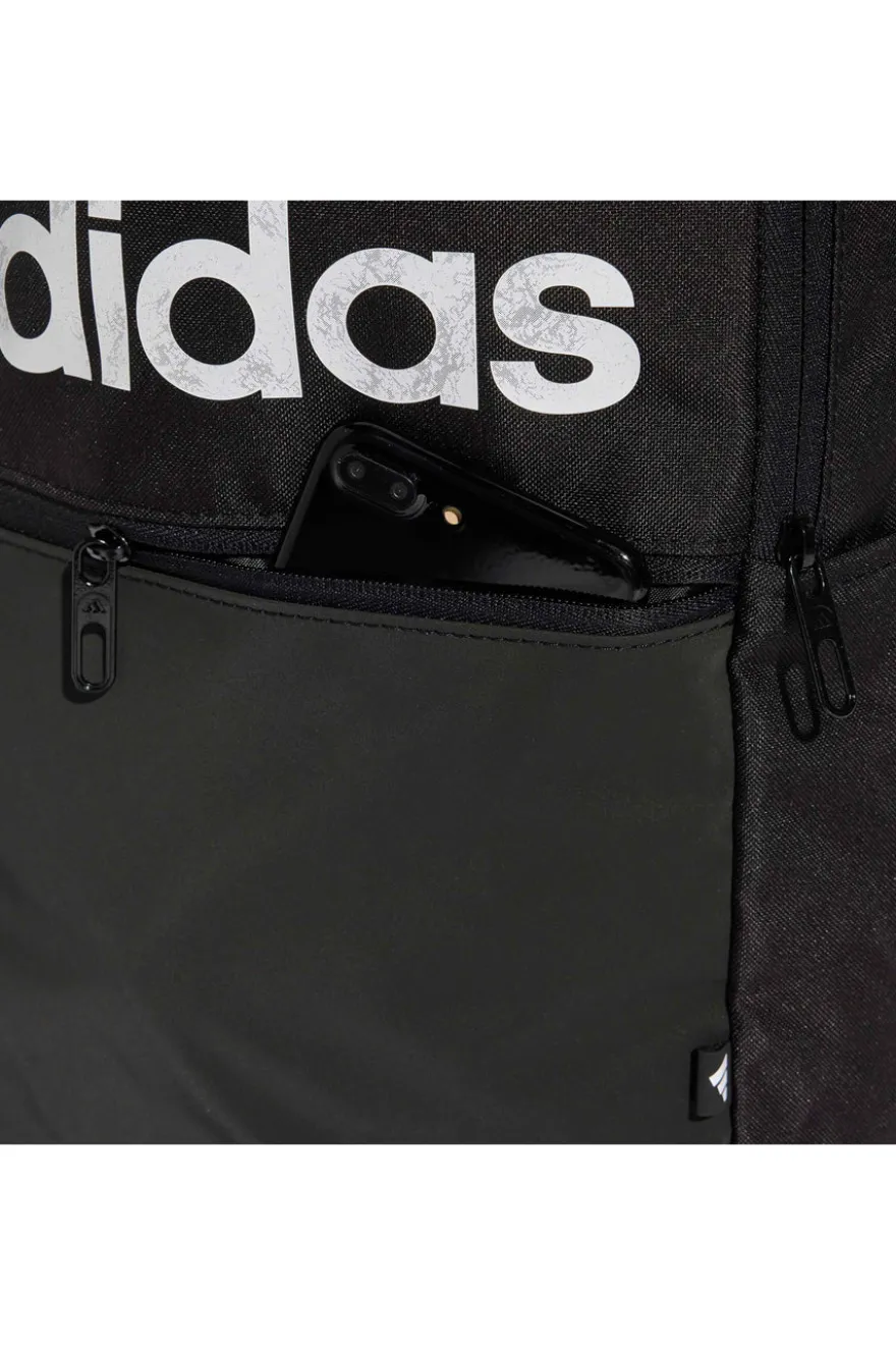 Zaino Nero con Logo Adidas JD9567