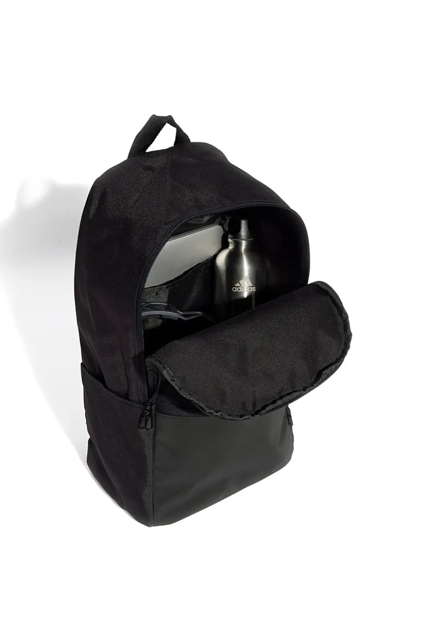 Zaino Nero con Logo Adidas JD9567