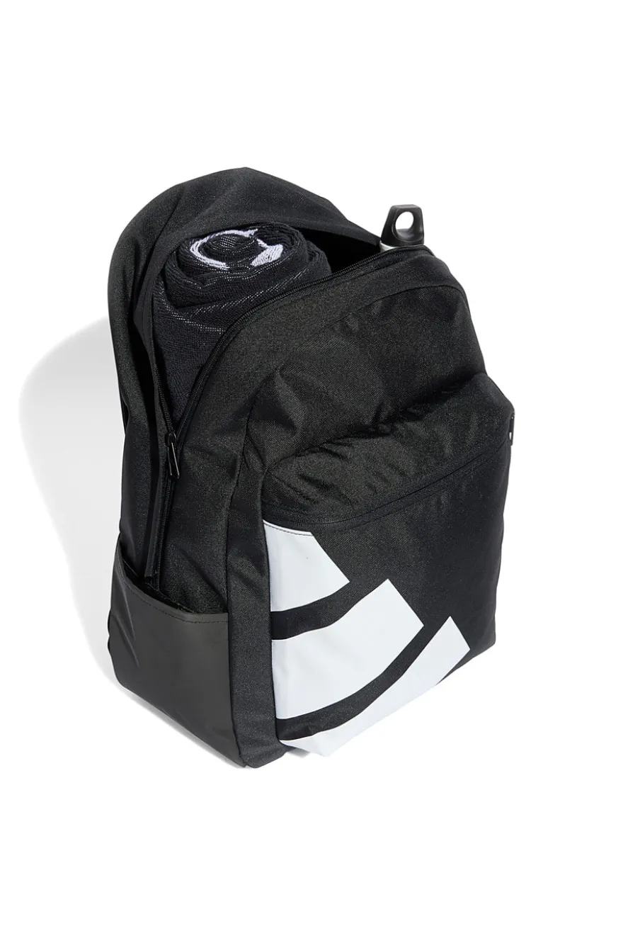 Zaino Nero con Logo Bianco ADIDAS Classics Back To School