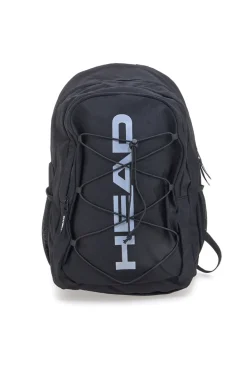 Zaino nero con logo frontale e spallacci imbottiti HEAD HBK048