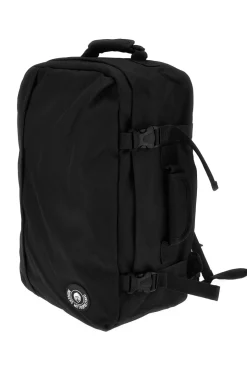 Zaino nero con manico e design essenziale Indigeno metropolitano XPITTBAC003-A
