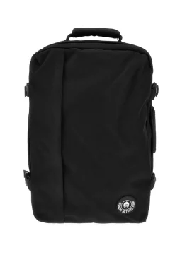 Zaino nero con manico e design essenziale Indigeno metropolitano XPITTBAC003-A
