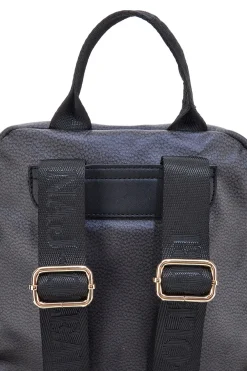 Zaino nero con portachiavi orsetto Naj-Oleari COB 62050/BOBA13