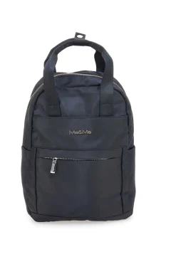 Zaino nero con spallacci regolabili Me & me spa 9309