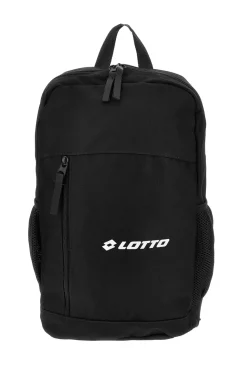 Zaino nero con tasca frontale Lotto LTT437
