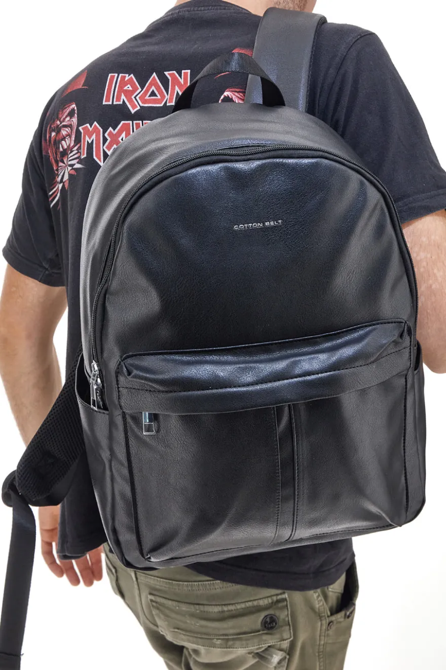 Zaino Nero Con Tasca Porta Pc Cotton Belt 780ELTK19,026,B050