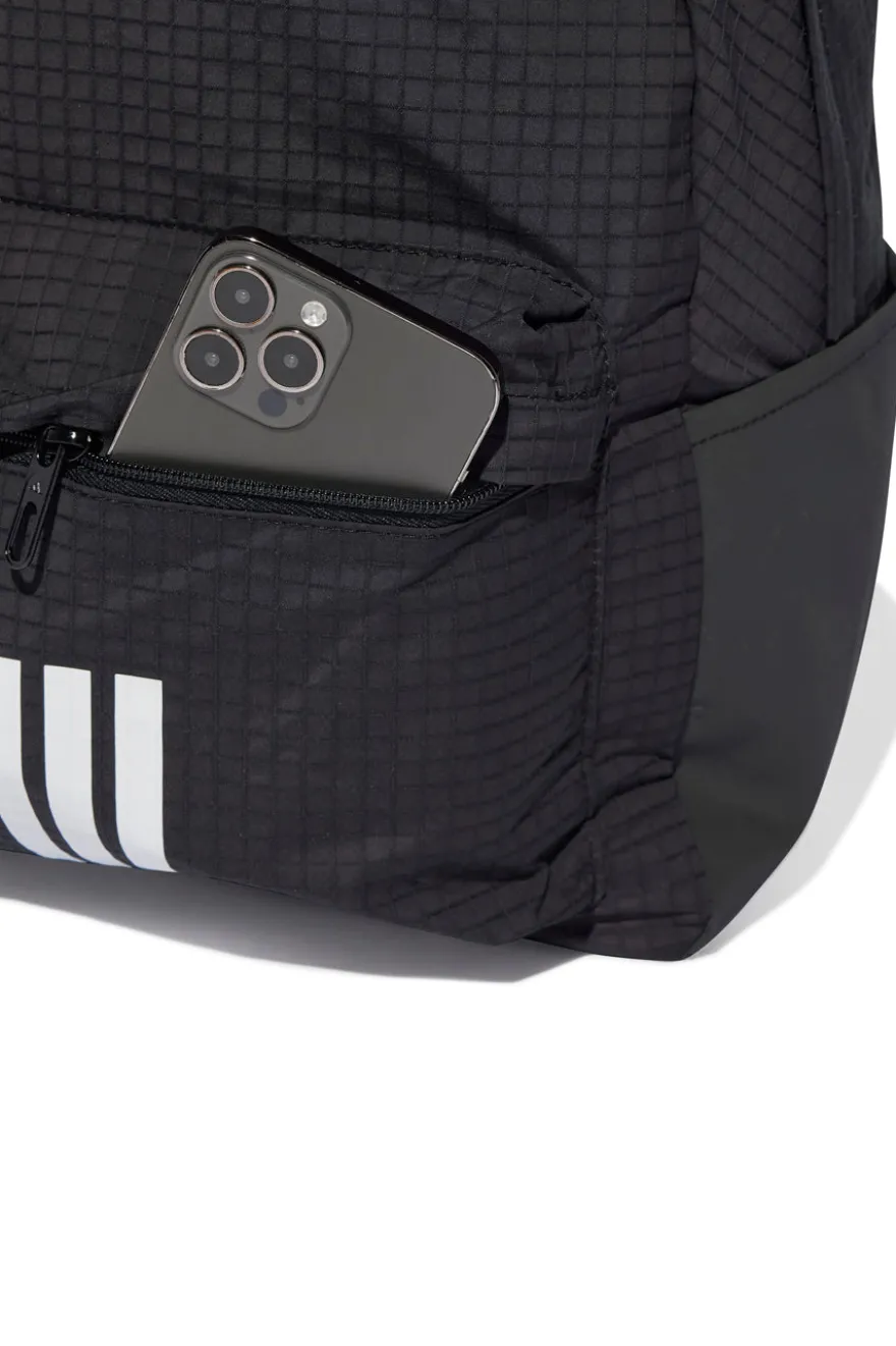 Zaino nero con tasca porta PC Adidas ESS Bars3rs BP