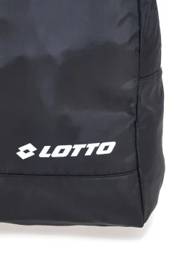 Zaino nero con zip a contrasto Lotto LTT438
