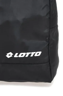 Zaino Nero con Zip Laterale Lotto LTT438