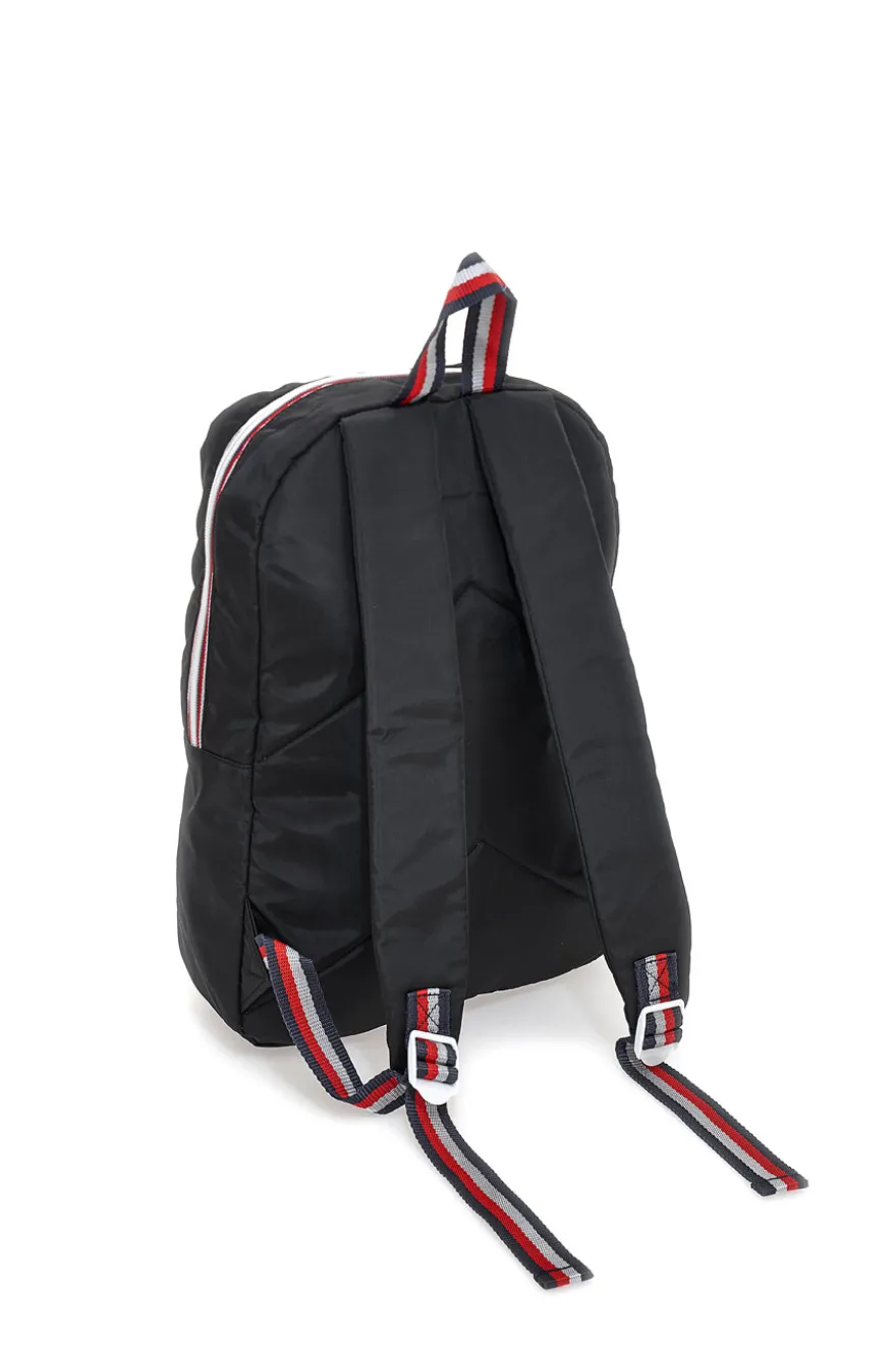 Zaino Nero con Zip Laterale Lotto LTT438