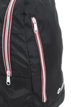 Zaino Nero con Zip Laterale Lotto LTT438