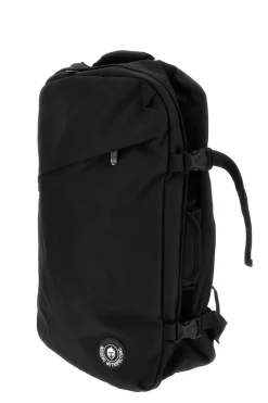 Zaino nero da viaggio con spallacci imbottiti Indigeno PITTBAC002-A