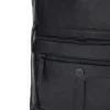 Zaino Nero in Pelle con Tasca Porta Computer GIANMARCO VENTURI CLASS BUSINESS