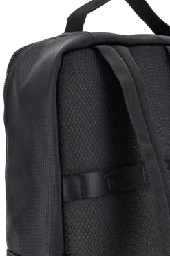 Zaino Nero in Tessuto con Tasche Frontali e Scomparto Porta PC Renato Balestra COB 61991/L/SRBU7