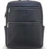 Zaino Nero Multiscomparto Con Tasca Porta Pc In Vera Pelle B. Cavalli 1150IBC1294