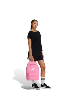 Zaino rosa con tasca frontale Adidas CLSC BARS BP