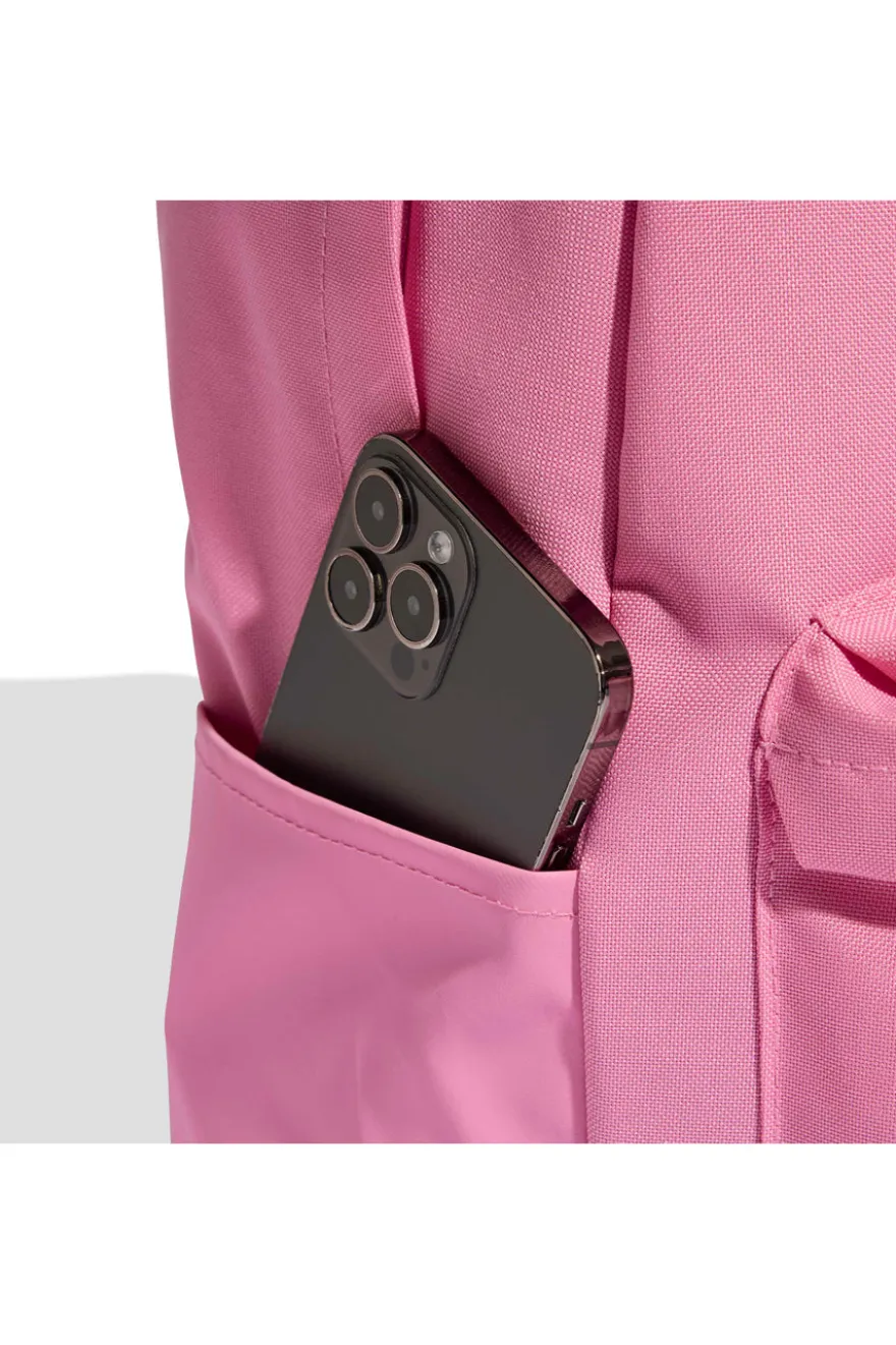Zaino rosa con tasca frontale Adidas CLSC BARS BP