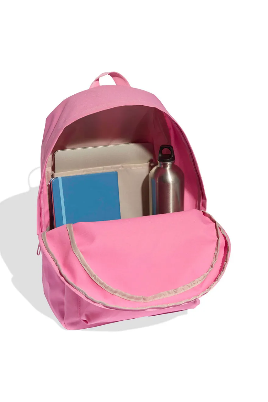 Zaino rosa con tasca frontale Adidas CLSC BARS BP