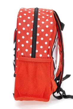 Zaino rosso con stampa in rilievo Hello kitty