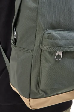 Zaino Verde con Tasca Frontale e Rete Interna TOMMY DAILY DOME