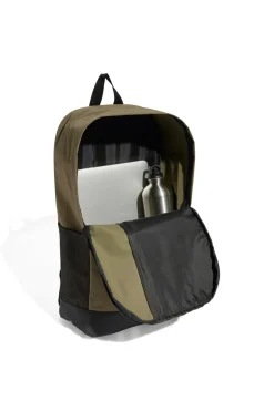 Zaino verde militare con tasca porta PC Adidas Linear Backpack