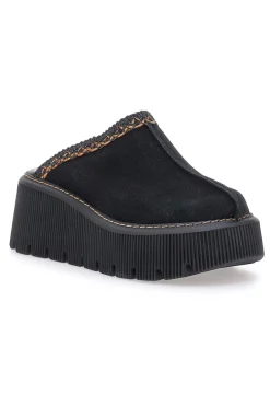 Zoccoli neri con Platform PITTARELLO 5796