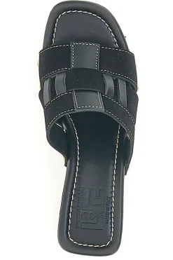 Zoccoli Neri Con Tacco 9 cm Pittarello Love 5387