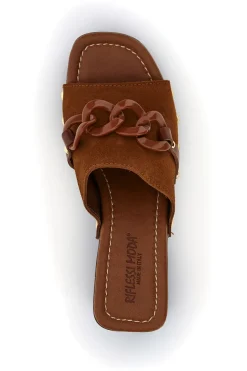 Zoccoli Riflessi Moda 15128 Marroni