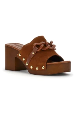 Zoccoli Riflessi Moda 15128 Marroni