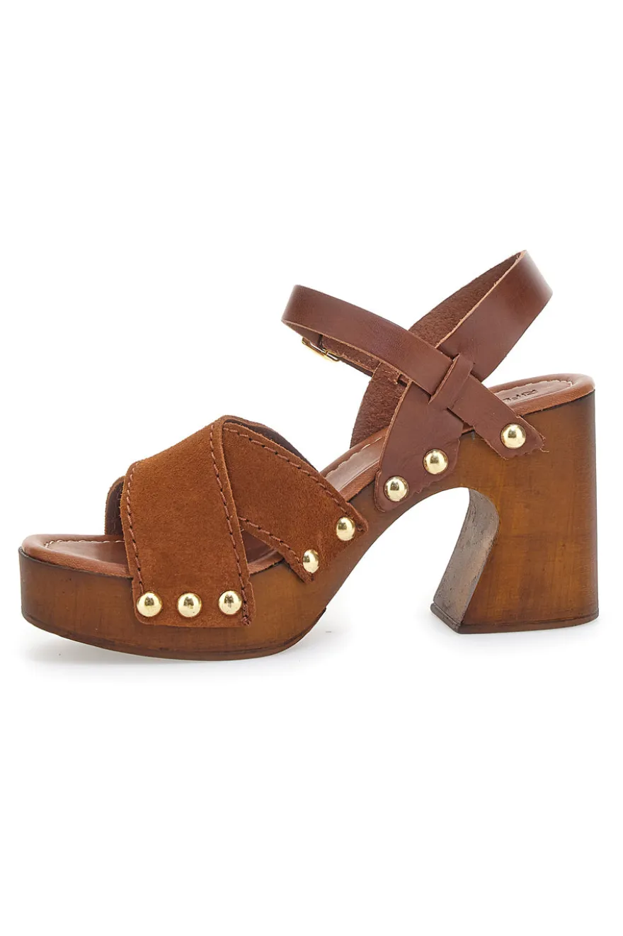 Zoccoli Riflessi Moda 5403 Marroni