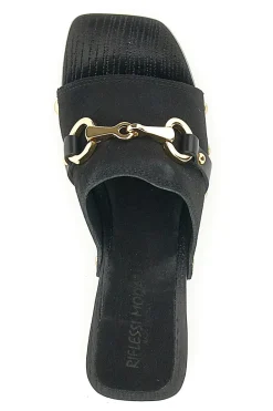 Zoccoli Riflessi Moda 15299 Neri