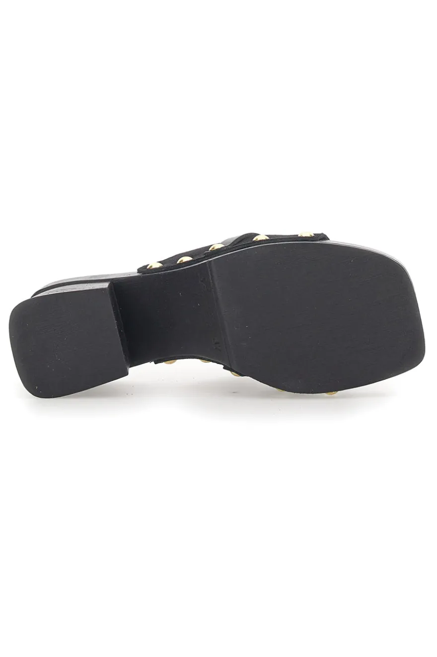 Zoccoli Riflessi Moda 15299 Neri