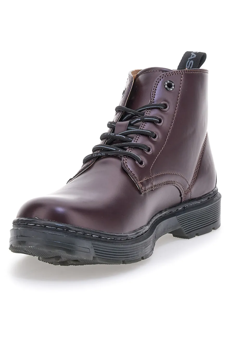 ANFIBI Bassi Burgundy Con Lacci Gas Bristol