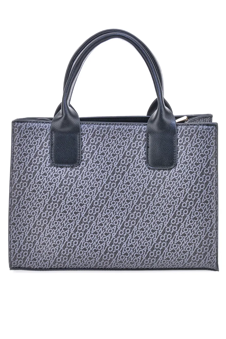 Borsa a Mano Nera Con Tracolla Aggiuntiva Roncato R5244,575