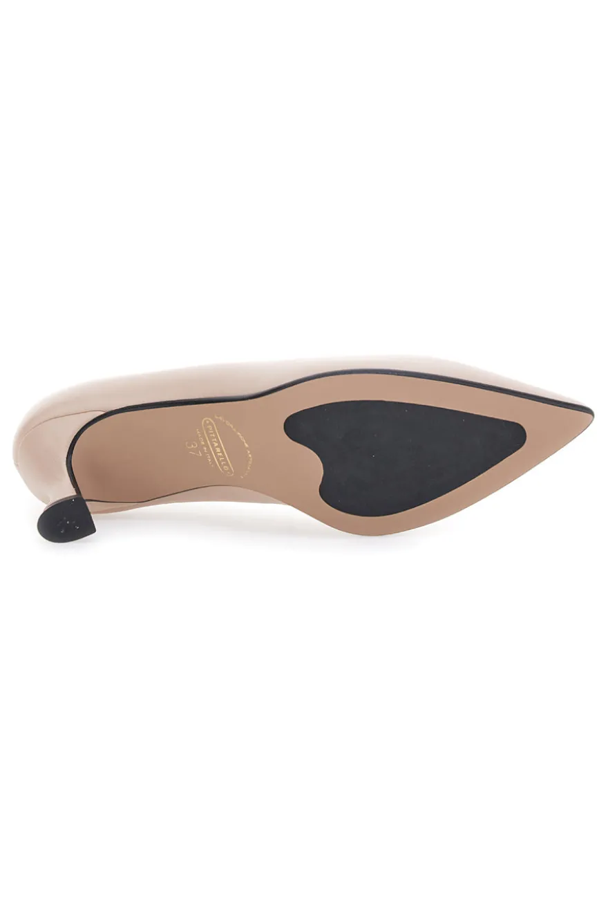 Décolleté Nude Con Tacco 6 cm Made In Italy Pittarello 61