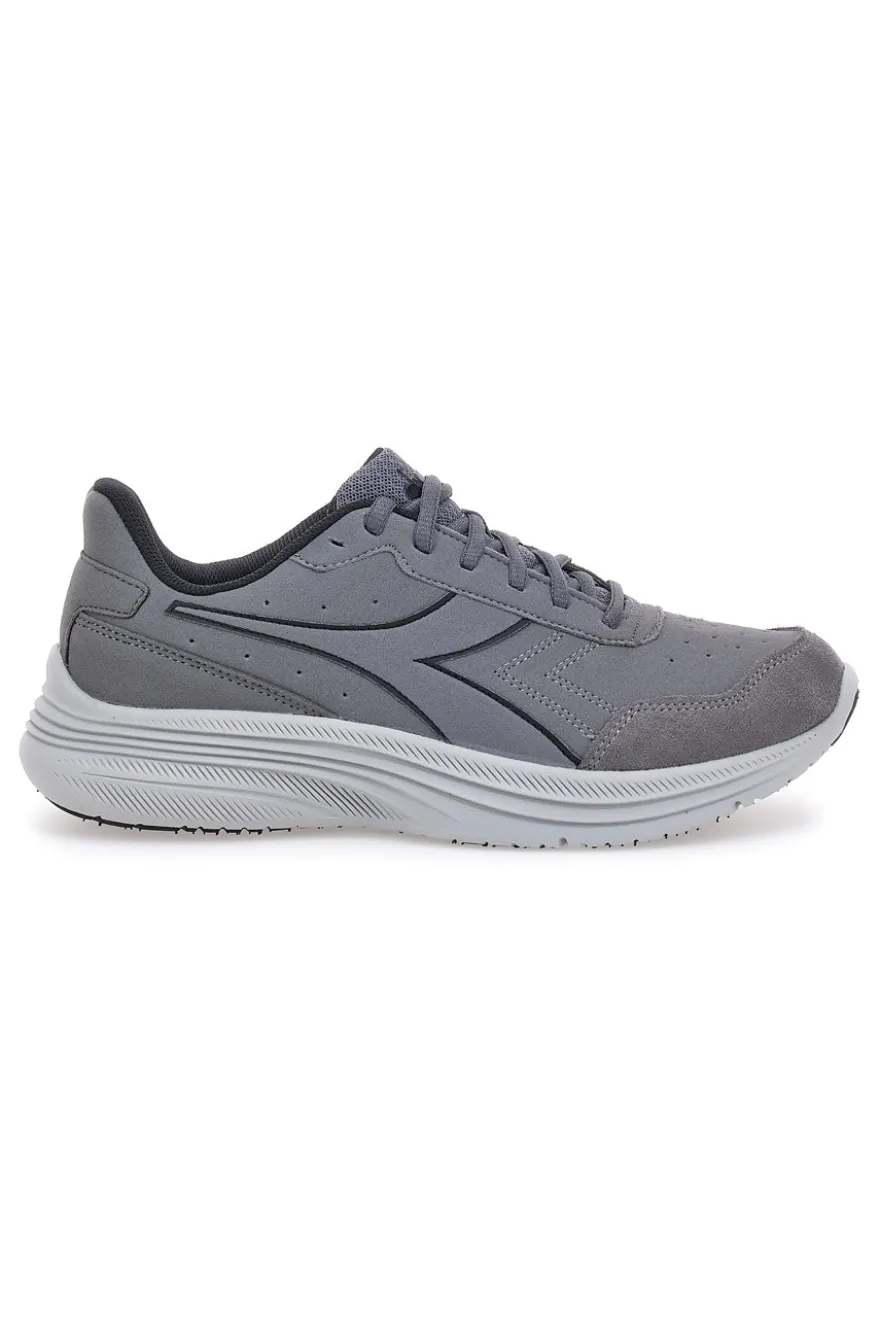 Diadora – Eagle 8 S – Leichte, graue Sneakers