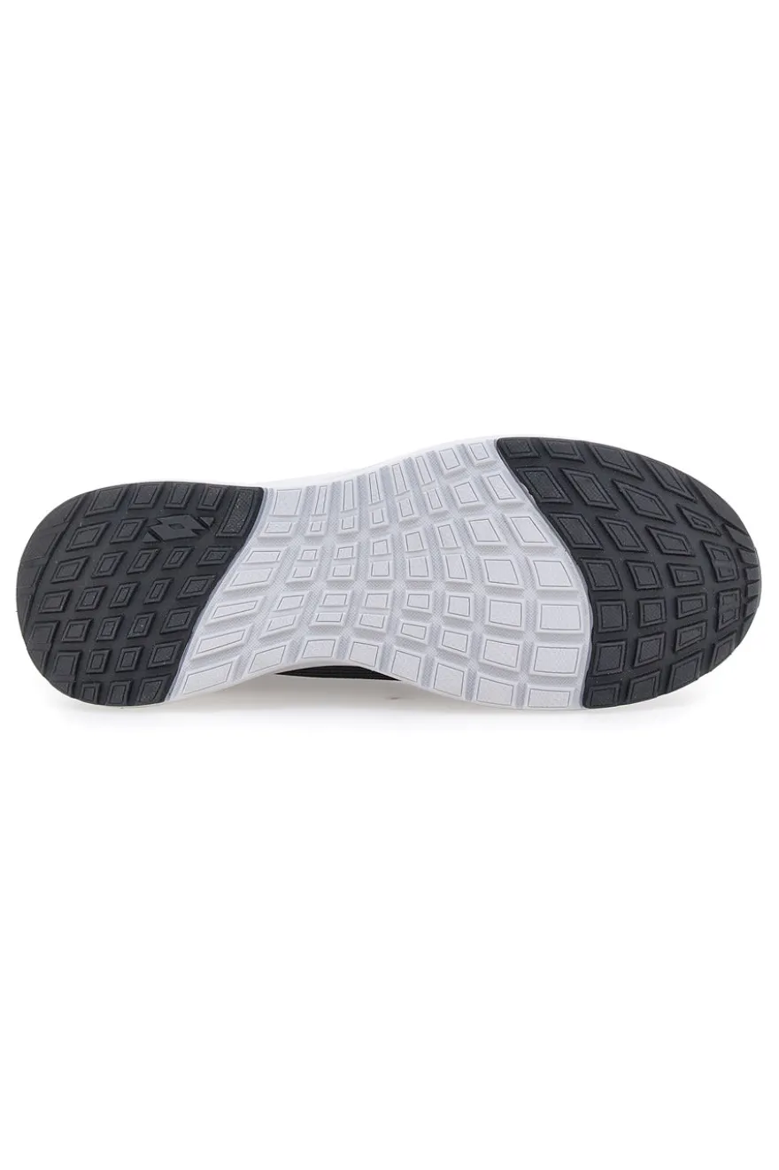 Grau-weiße Laufschuhe mit Mesh-Obermaterial LOTTO SPEEDRIDE 1000