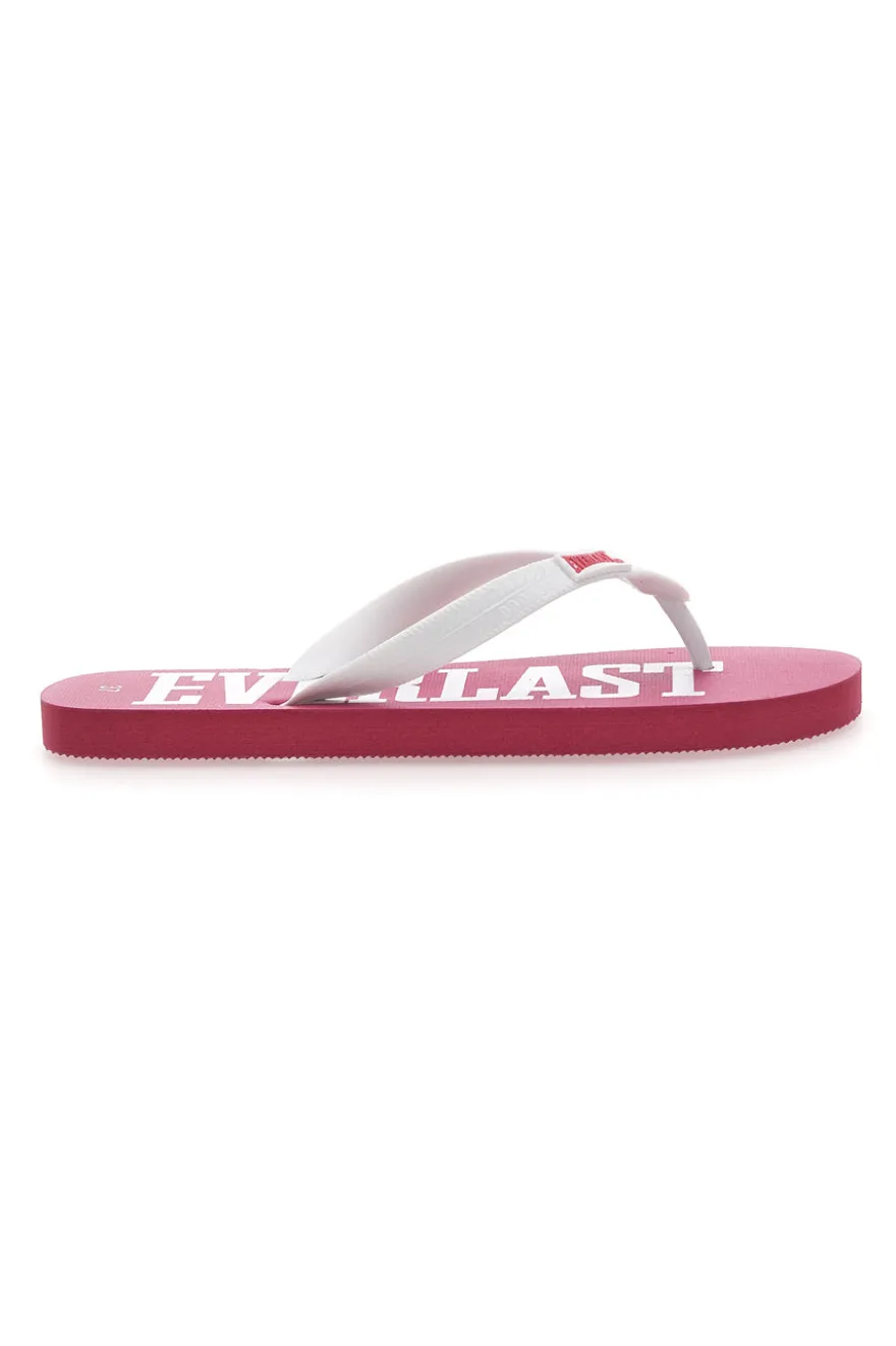 Infradito fucsia con logo a contrasto Everlast EV09
