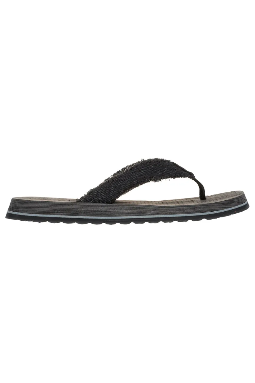 Infradito Marroni con Tomaia in Canvas Skechers Tantric - Fritz