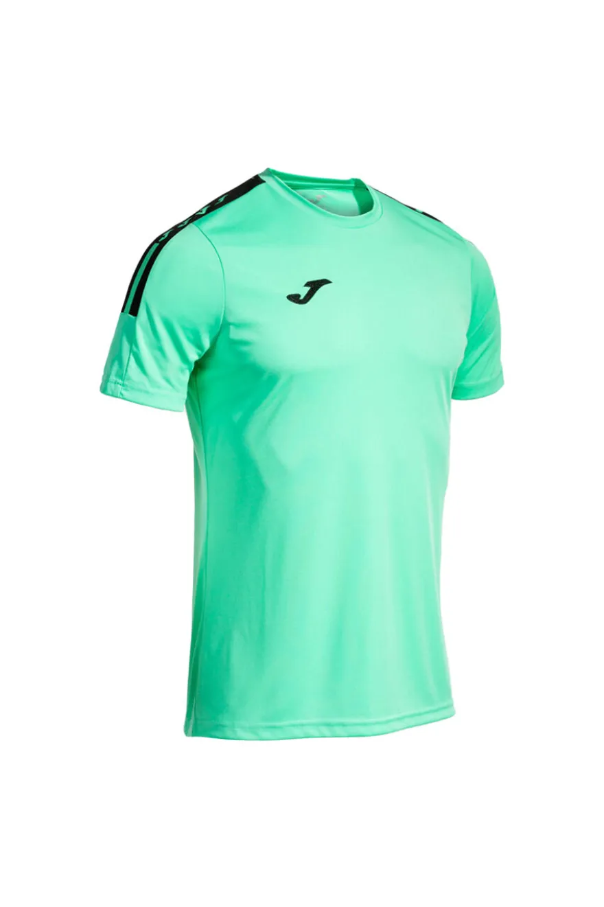 Maglia a Manica Corta Sportiva Verde JOMA OLIMPIDA