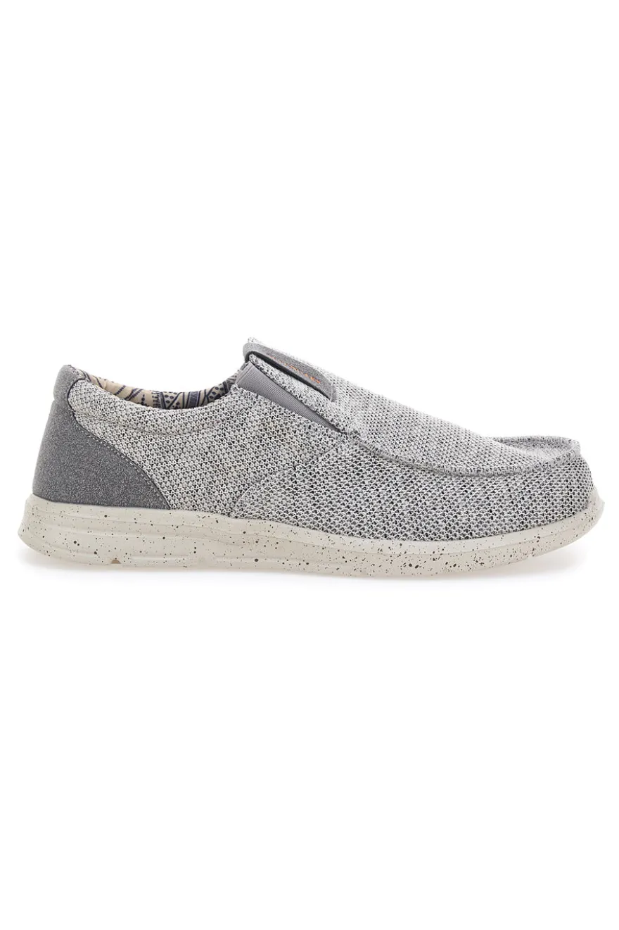 Mocassini grigio con laccio elastico SEVENOAKS PK6909C