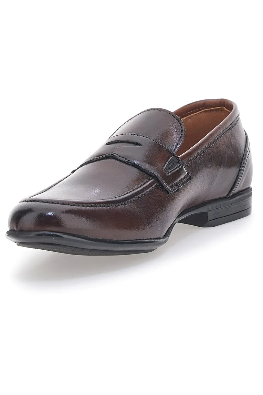 Mocassini Marroni in Vera Pelle Made in Italy Pittarello 70