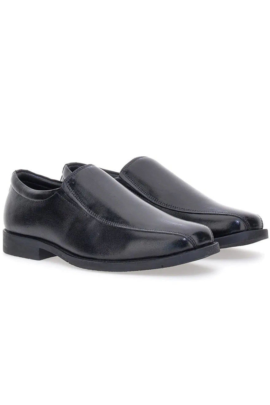 Mocassini Neri In Vera Pelle Max Dillan 02